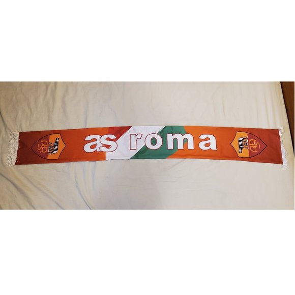 Vintage AS Roma silkscreen scarf - Picture 2 of 5
